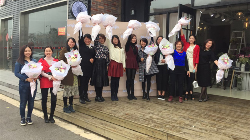 BBunion国际早教宜兴中心活动花絮：“指尖上的艺术”花艺沙龙圆满落幕